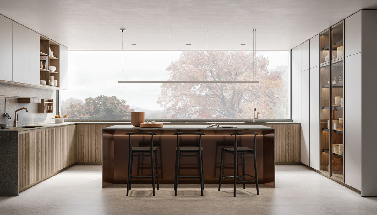 Thea, table with bench