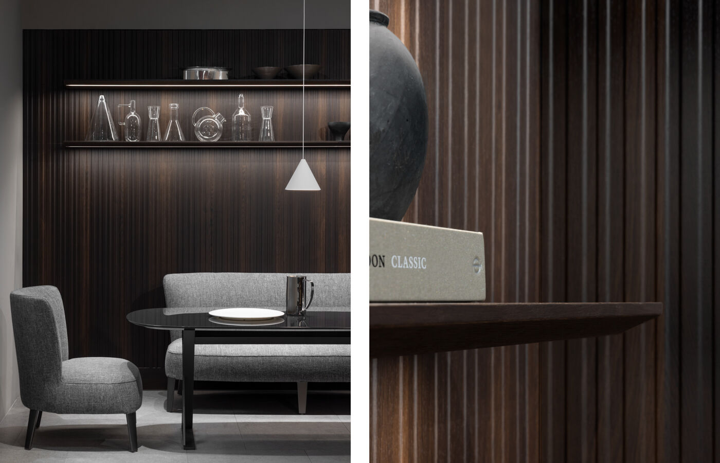 details of door and shelves kitchen in Milano during Milan Design Week 26