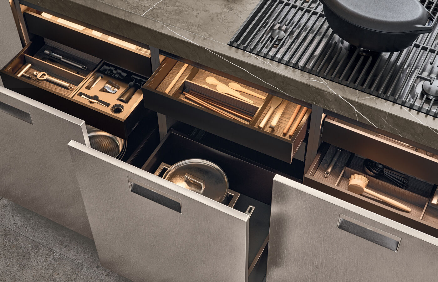 Italia Kitchen drawers