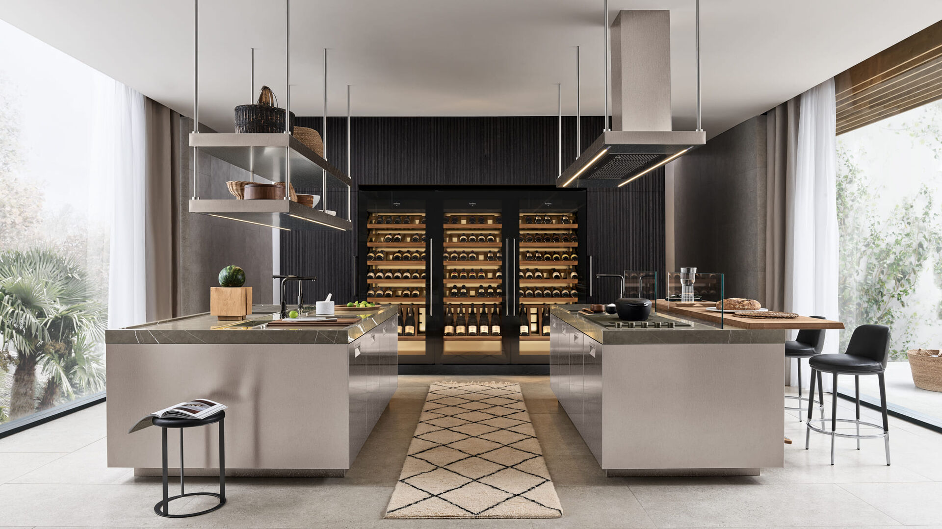 Italia Kitchen double island