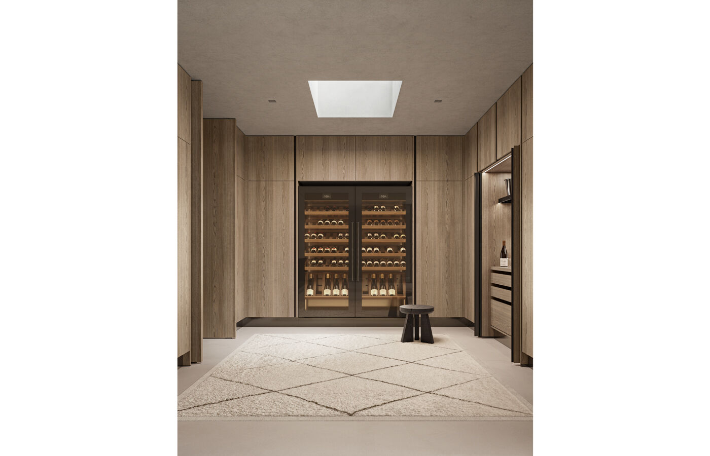 Winery integrated on Proxima kitchen luxury