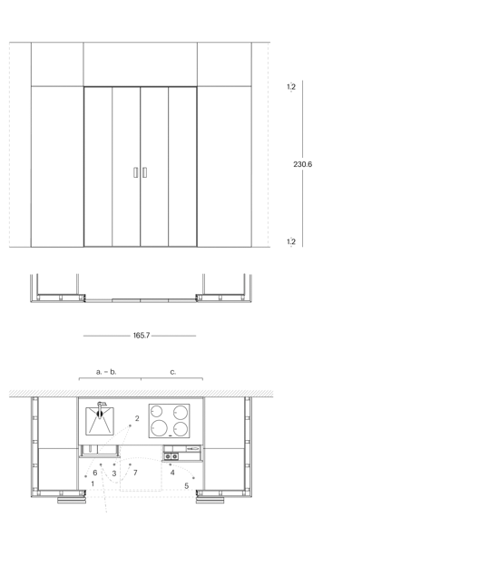 Exclusive elements division system Modus doors system 5