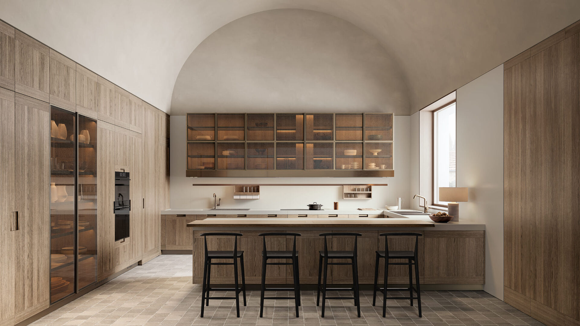 Principia and Teca kitchen contemporary design