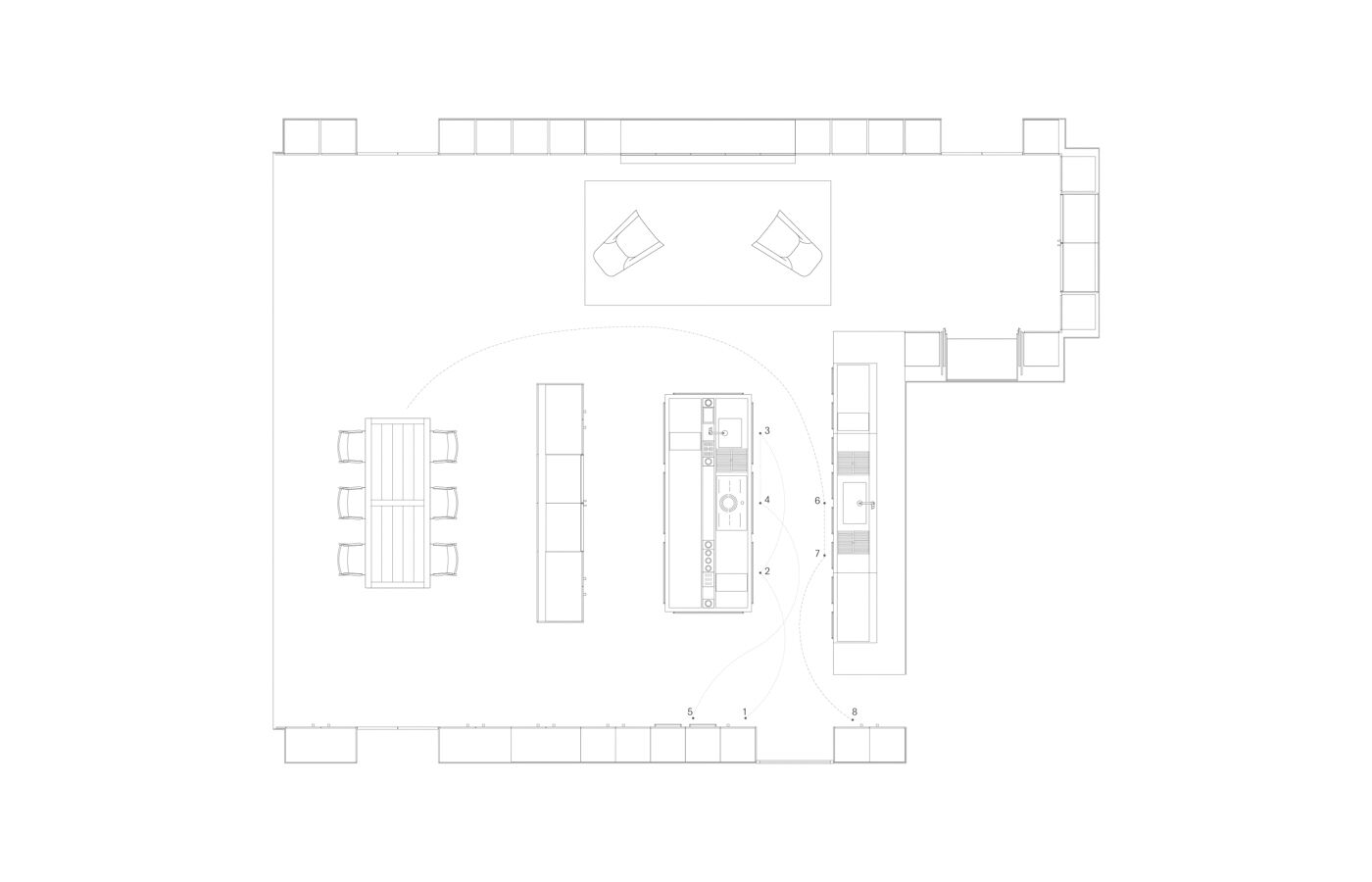 Proxima Kitchen washing and food preparation cycles