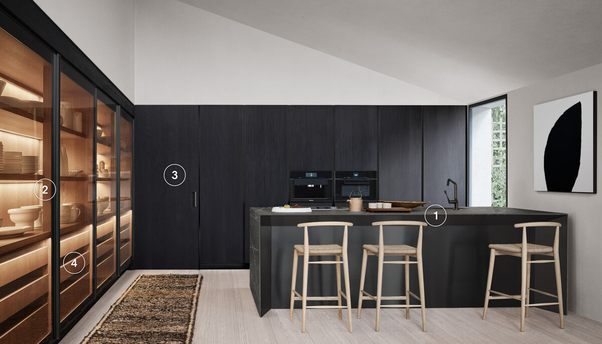 Thea show and wet Kitchen Exclusive elements - mobile