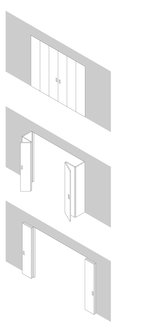 Exclusive elements division system Modus doors system 10