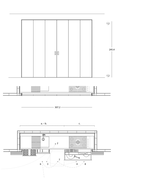 Exclusive elements division system Modus doors system 6
