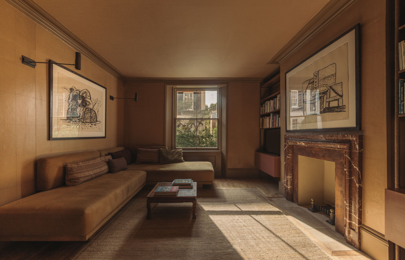 livingroom of Rebecca Willer