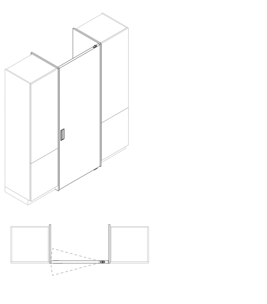 Exclusive elements division system frame system 10